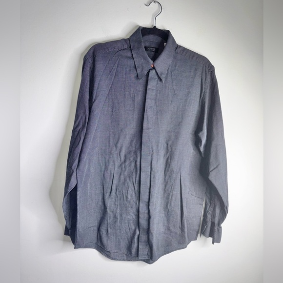 VERSACE Classic V2 Men’s Button Down Long Sleeve - Picture 1 of 10